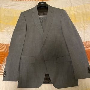 Grey suit blazer